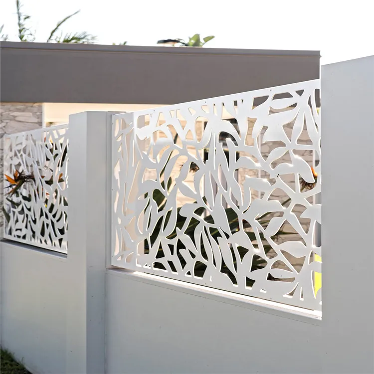 CNC Aluminium/SS/Mild Steel Laser Cut Panel for Fence Design