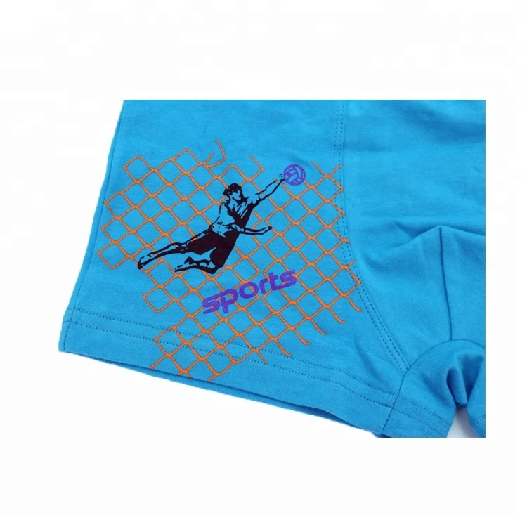 
Printed quality boxer underwear for teenagers and boys 