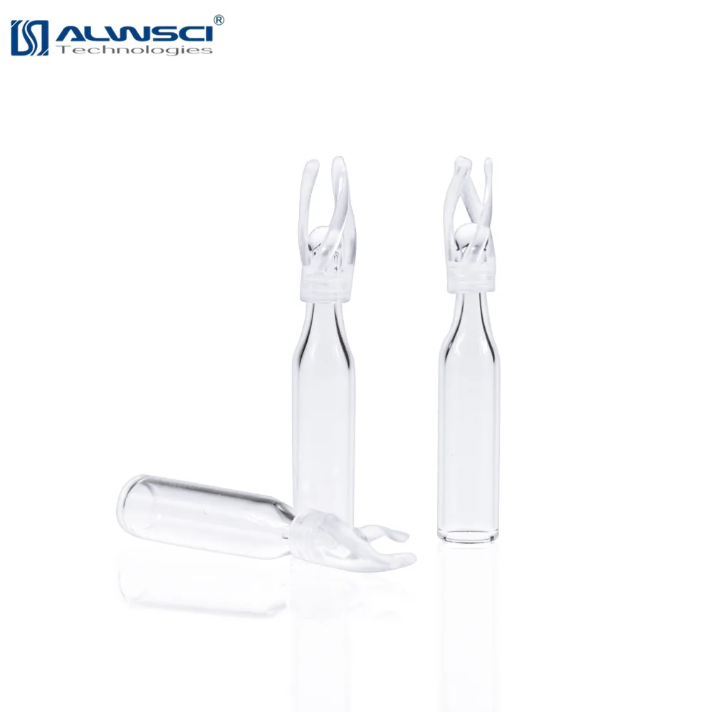 ALWSCI 200microlitre Glass Micro vial Insert for HPLC Autosampler 9-425 vials