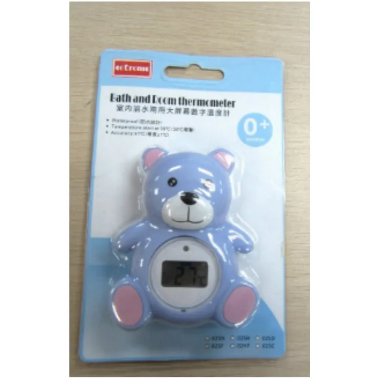 Cute baby tub with thermometer digi duck bath thermometer