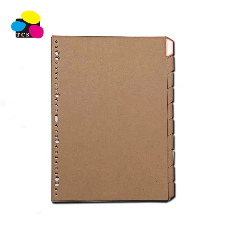 A4 High Quality Paper Index Divider  For File Folder