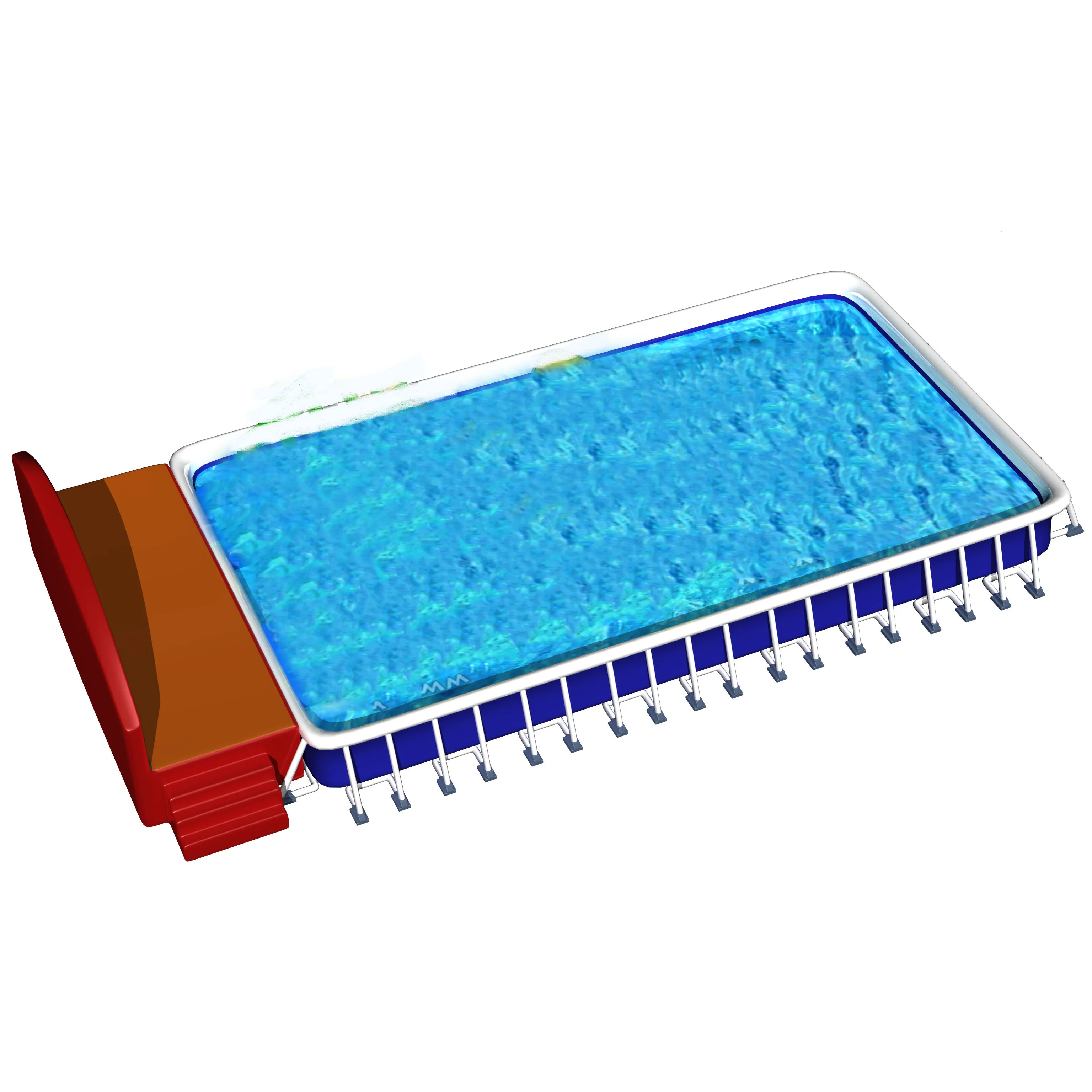 Moveable Mobile Metal Frame Swimming Pool Manufacturer Cheap Price