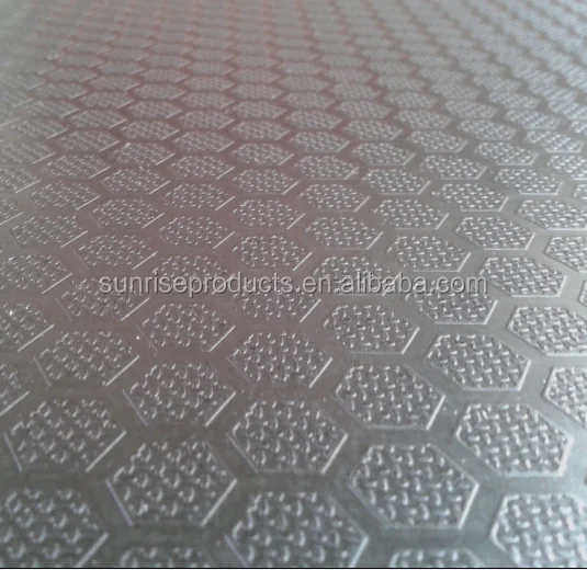 Шестигранная противоскользящая фанера с пленочным покрытием для