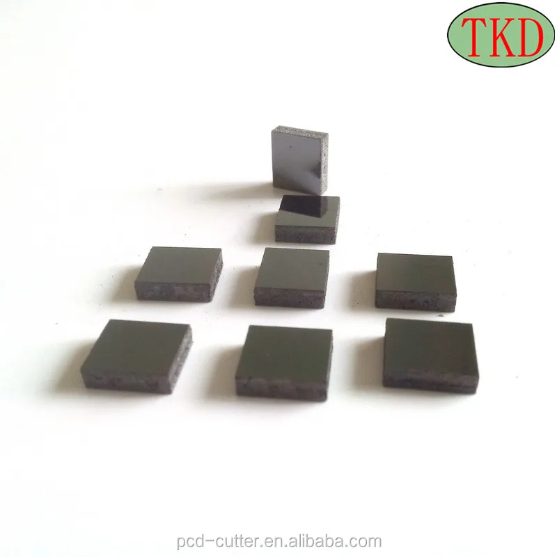 PCD blanks and cutting tips-rectangle shape for Stone Cutting
