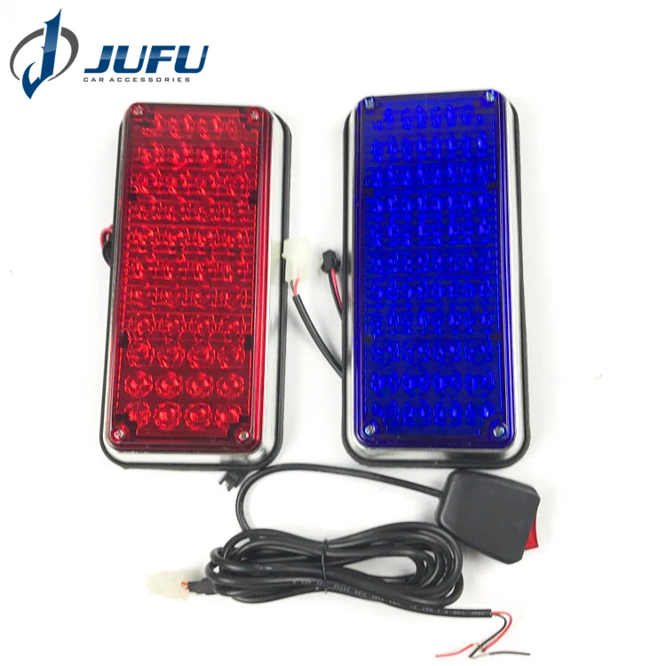 Red Blue Amber White 7 inch LED Side Light Ambulance Police Tow Truck Trailer Side Marker Light
