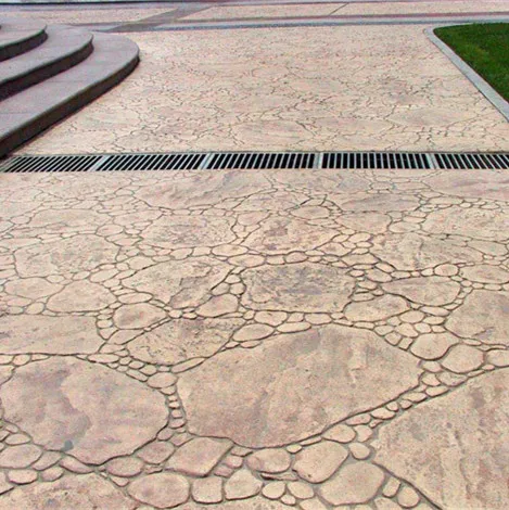 Stamped Concrete / Embossed Floor / Various Pattern Imprinted Driveway / Decorative Durable Concrete Stamped in Mould