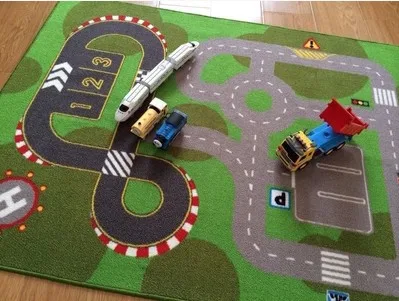 Race Track Play Rug Roselawnlutheran Car Track Rugs Area Ideas