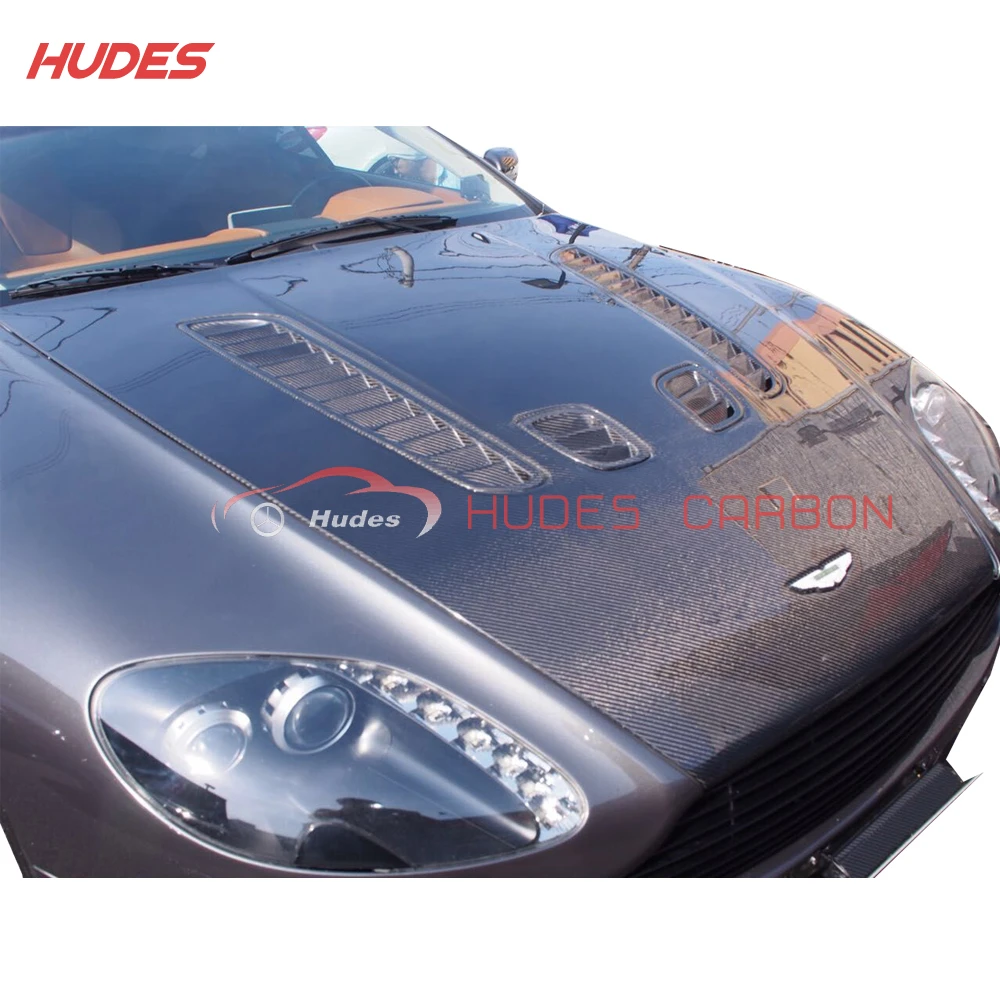 Для Aston Martin Vantage V8 Carbon Hood V12 look
