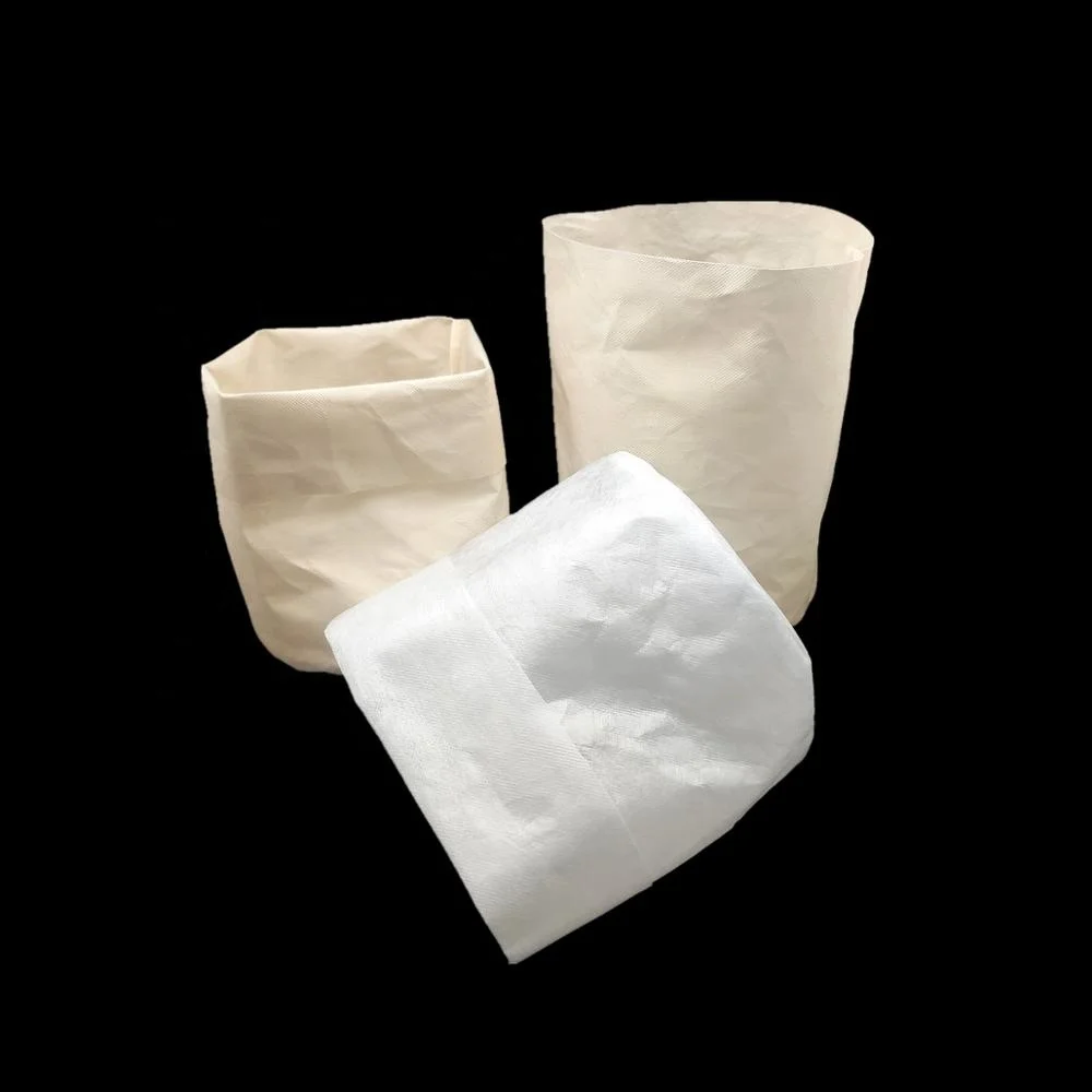 Eco friendly biodegradable PLA corn fiber nonwoven fabric plant grow bags