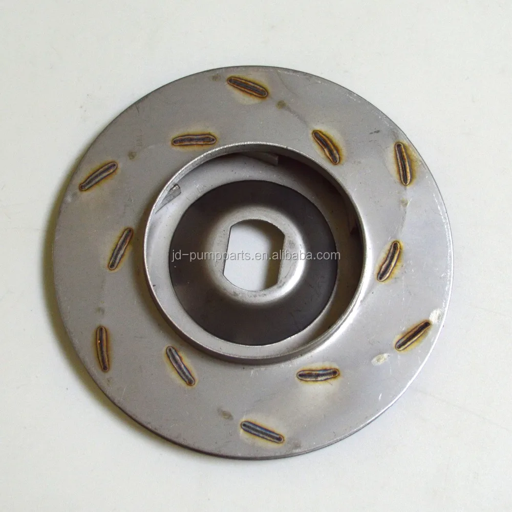 Stainless steel pump impellers for 8T multistage pump with laser repair welding