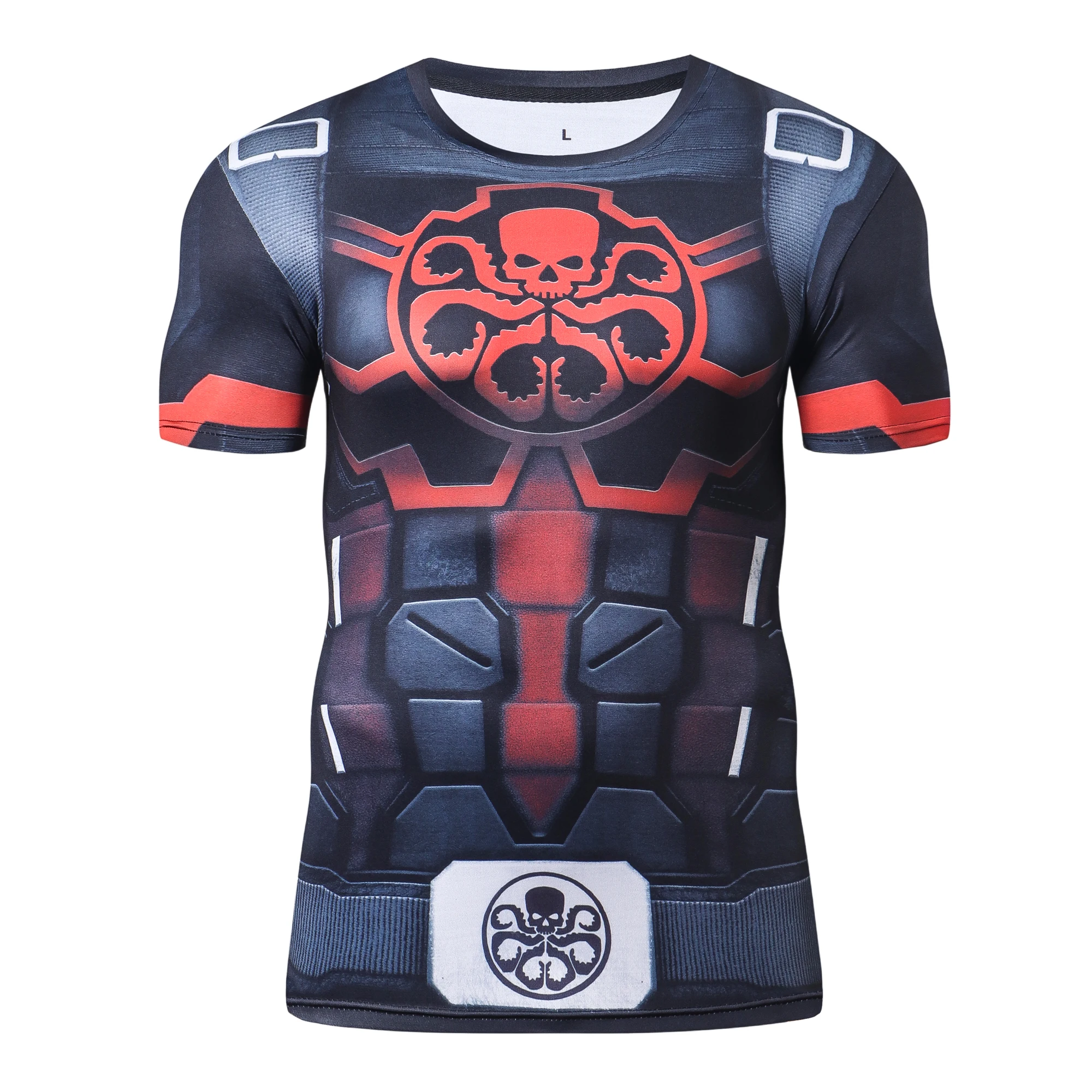 
New Superhero 3D Printed T shirts Men Custom Printed Compression Shirts Super Men Cosplay Short Sleeve Tops 