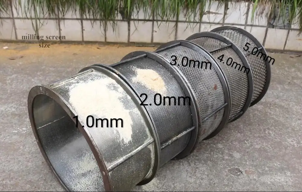 DAWN AGRO Mini Rice Mill Machine Making Flour Rice Mill Combined Pulverizer