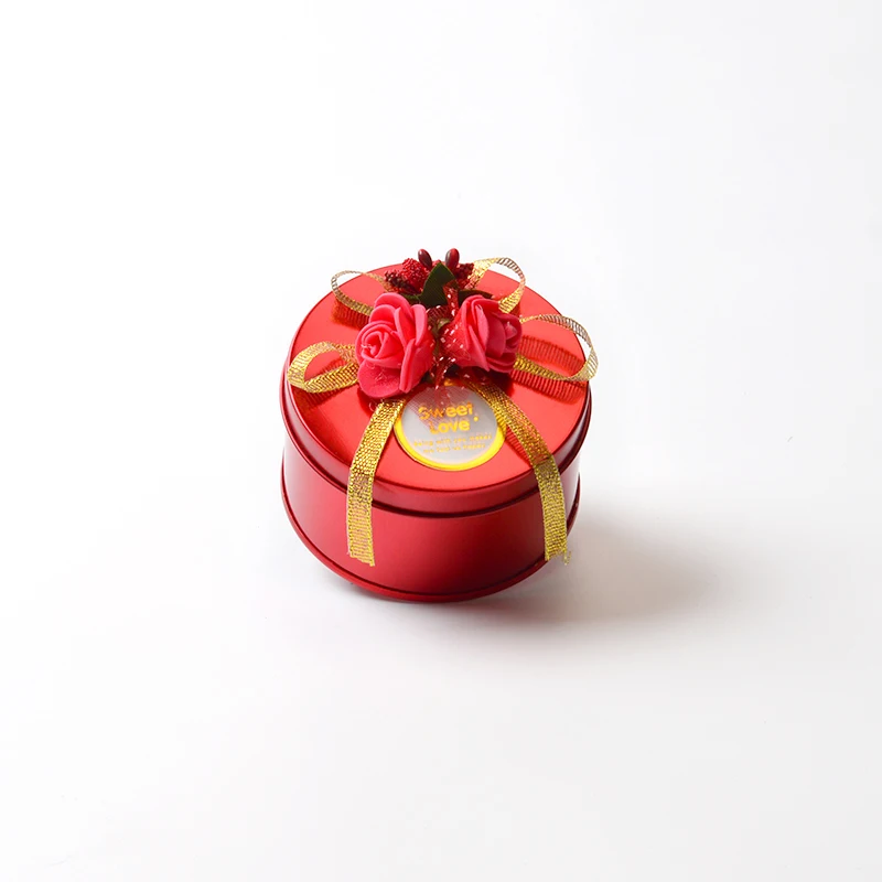 Hot Selling Small Souvenirs Candy Box Return Gift Souvenirs Favor Tin Box for Wedding Guests