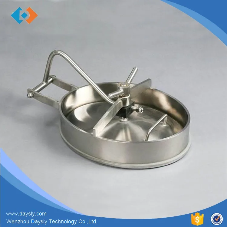 304 and 316 stainless steel oval manhole cover