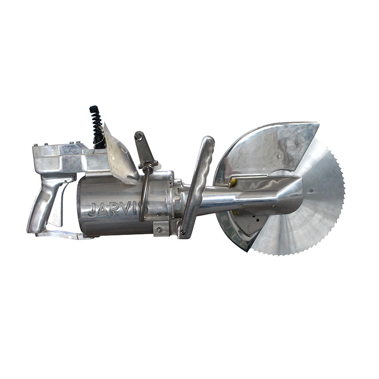 Jarvis electric carcass circular bone saw for cattle abattoir electric