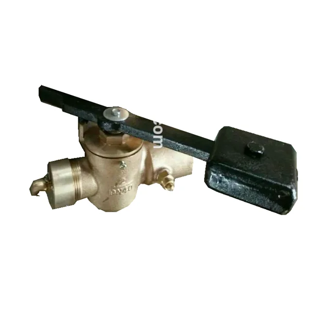 marine valve JIS Bronze Sounding Cock with 90 degree Lever and Weight