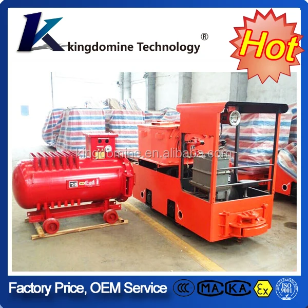 New design underground mining truck battery locomotive