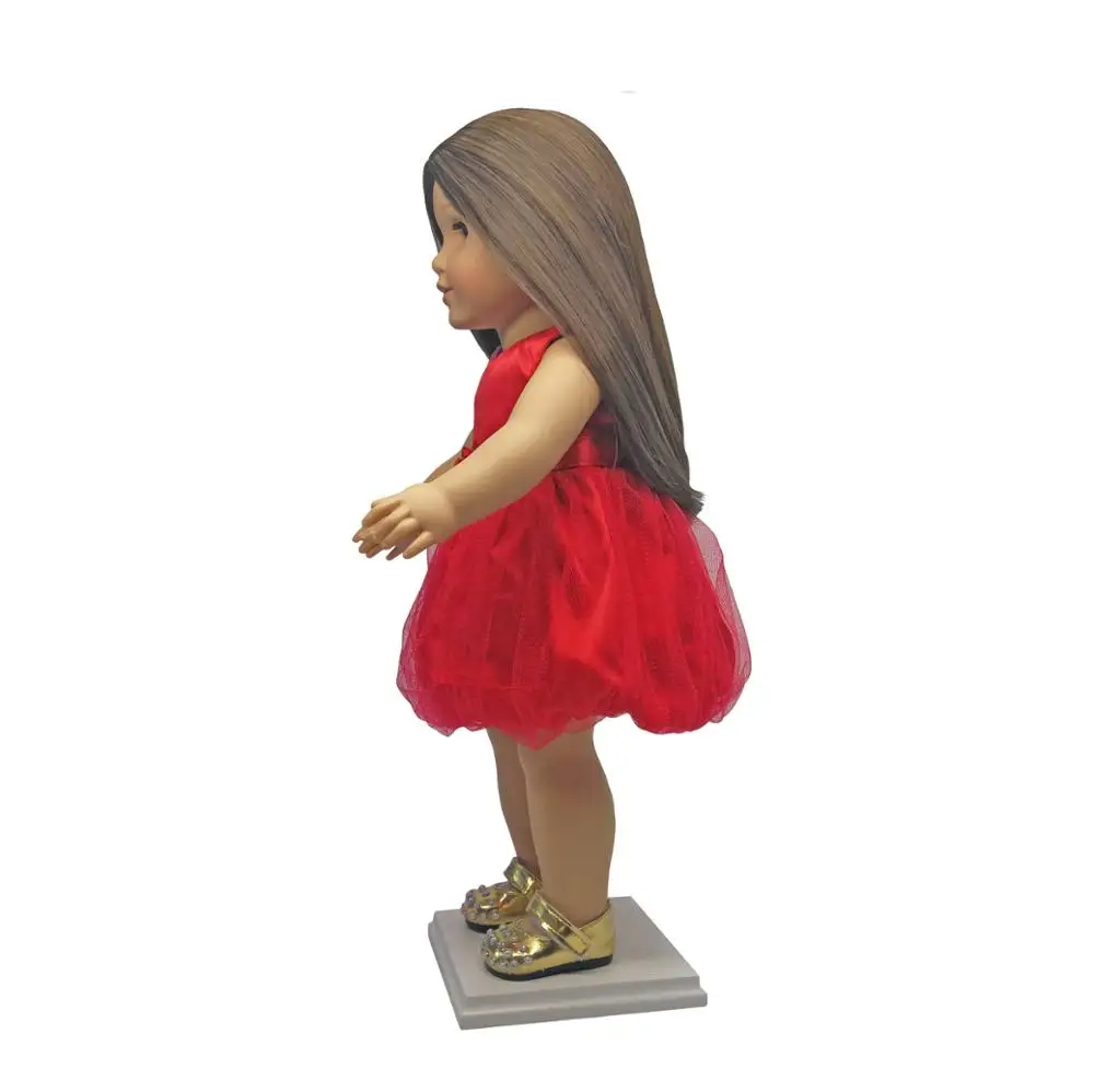 OEM 18 inch Custom Medium Skin African Ethnic  Girl Doll