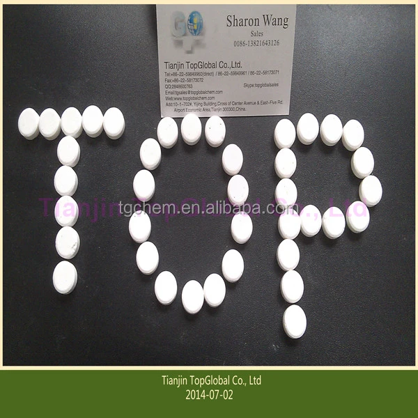 in the swim 3 inch pool chlorine tablets msds