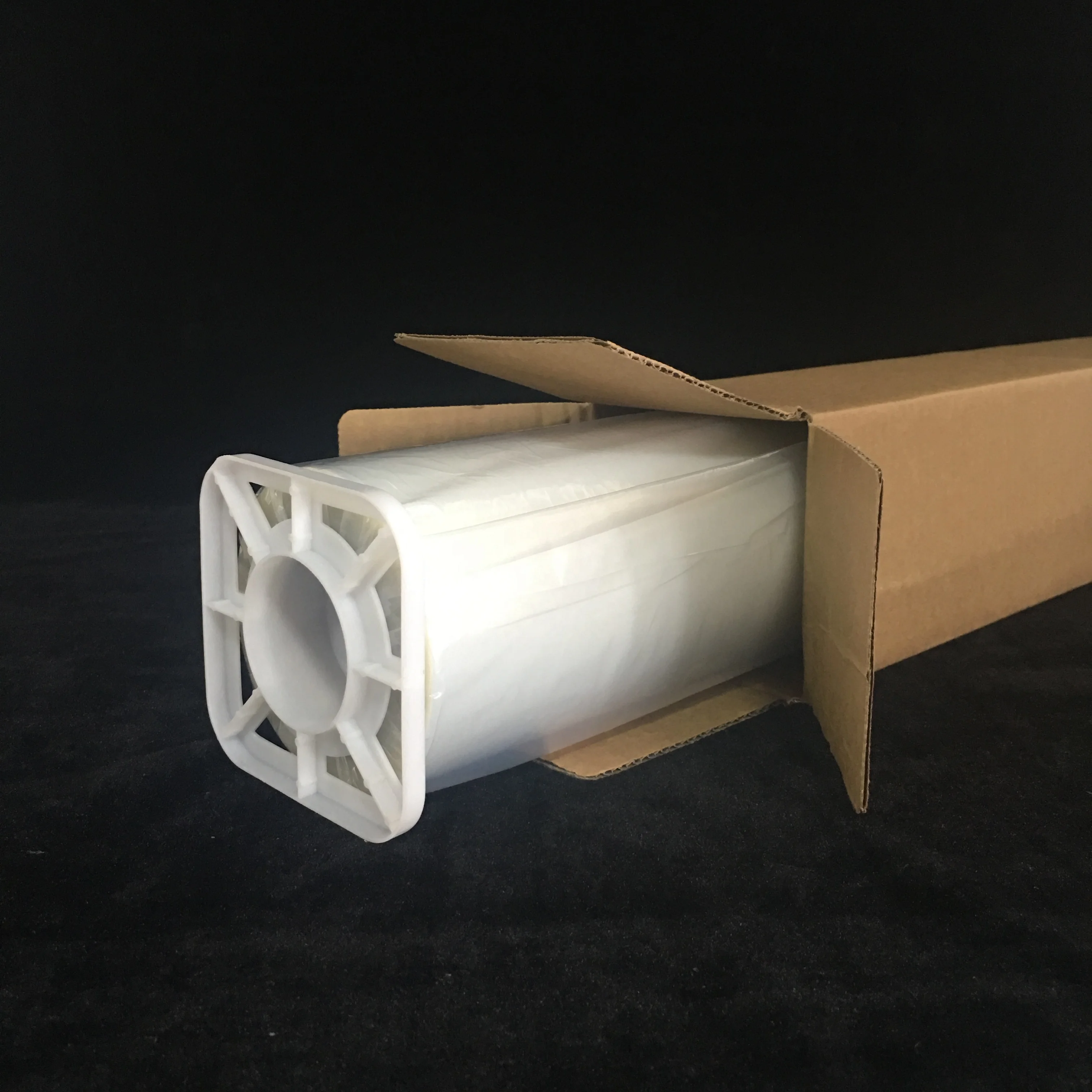 Milky white 100microns Waterproof PET Film Polyester Digital Printing Material For Offset Printing