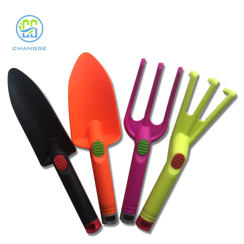 
kids garden tool set, 4pcs plastic cheap garden tools 