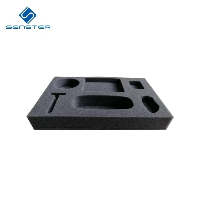 Wholesale High Density 50kg/m3 Sponge Foam Packing Insert with backed adhesive