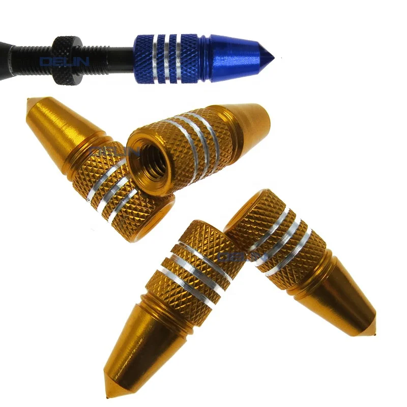 Multi-Color Aluminum Alloy Bullet shape Presta Valve Cap Dust Covers French Style Presta for Bike Tire Valve Caps