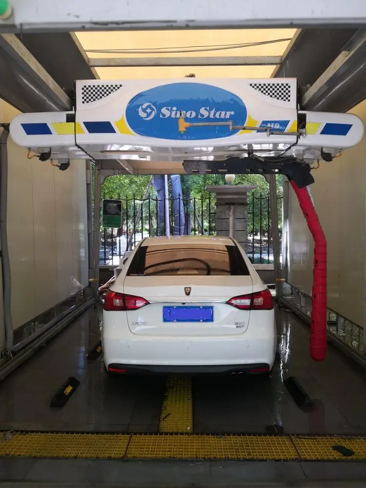 Best quality touchless car wash machine automatic car wash equipment price for sale with wheel brush optional M9