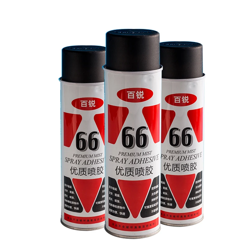 SPRAYVAN 66 temporary textile spray adhesive