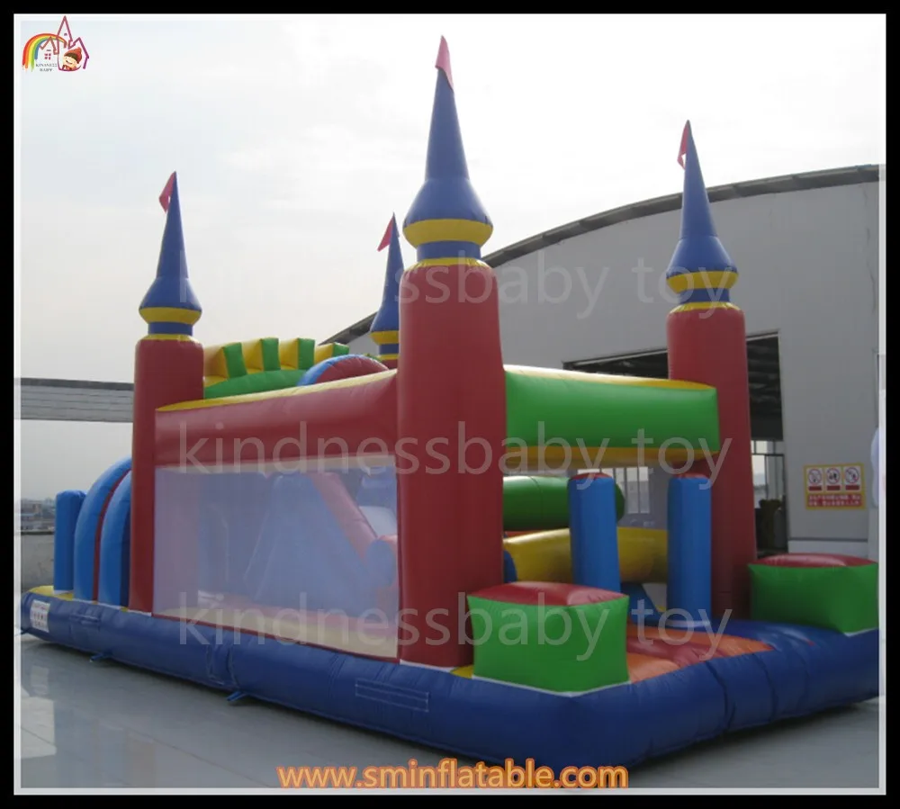 
inflatable obstacle course for kids/Infatable bounce house/outdoor inflatable playground toys 