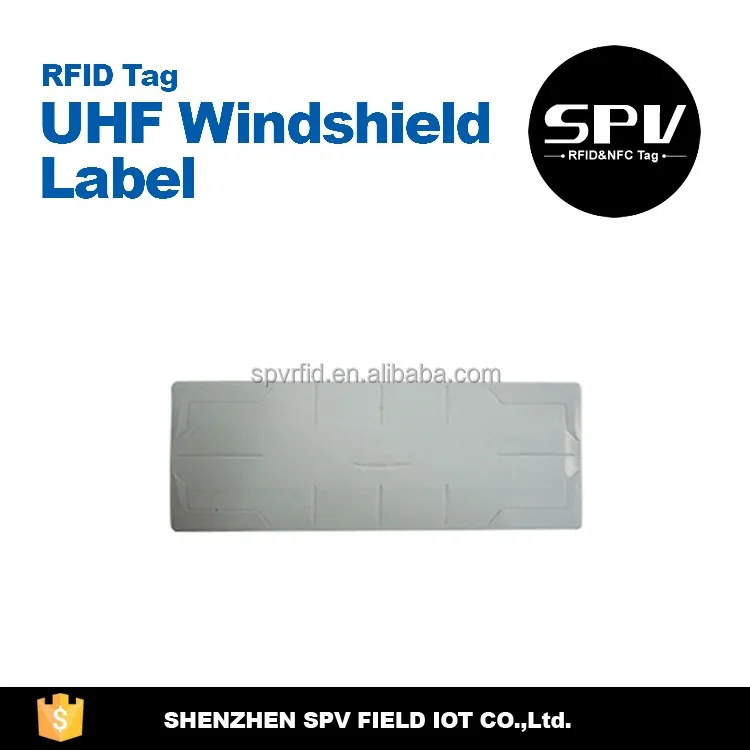 UHF RFID Лобового Стекла Тегов для Управления Транспортными