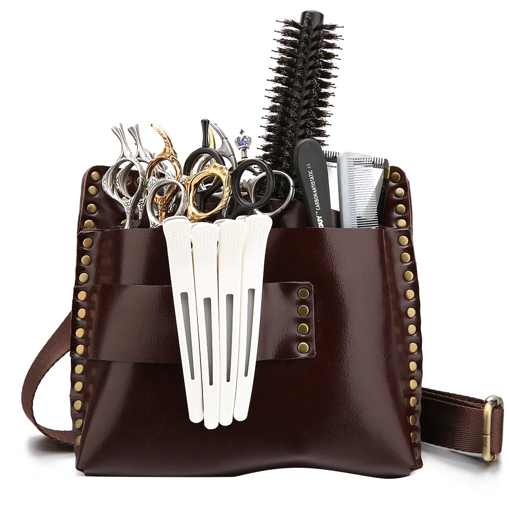 Ножницы для парикмахерской, ножницы Haistylist, поясная сумка, удерживающая 9 ножниц, сумка, Парикмахерская кобура