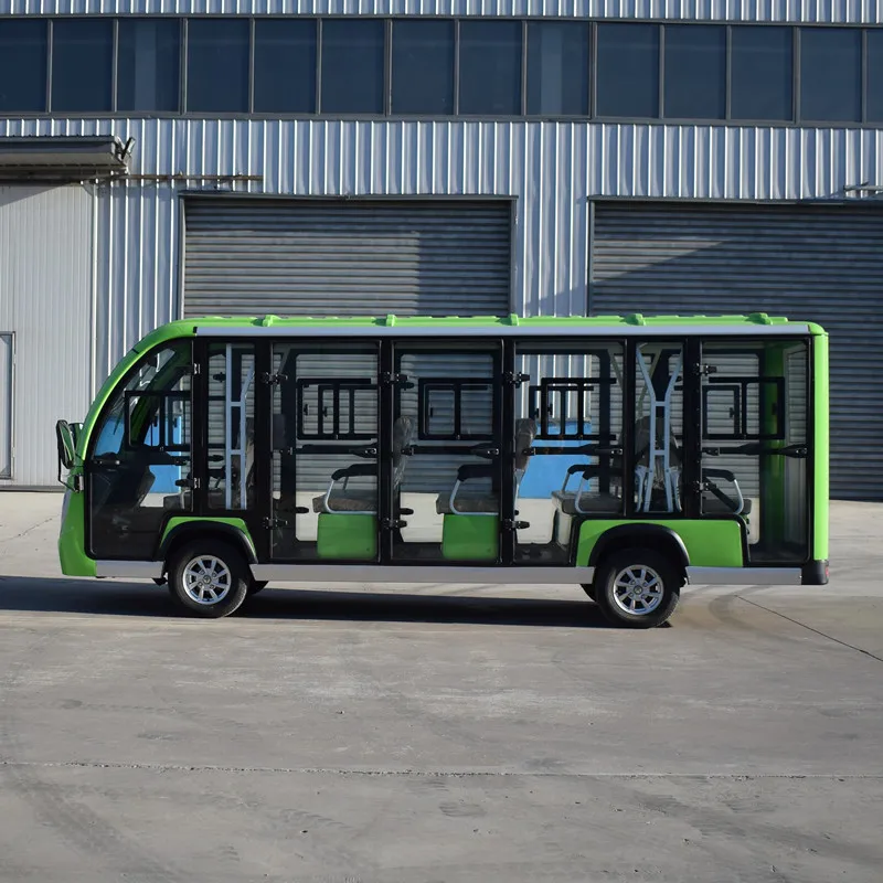 14 passenger electric shuttle car with great price