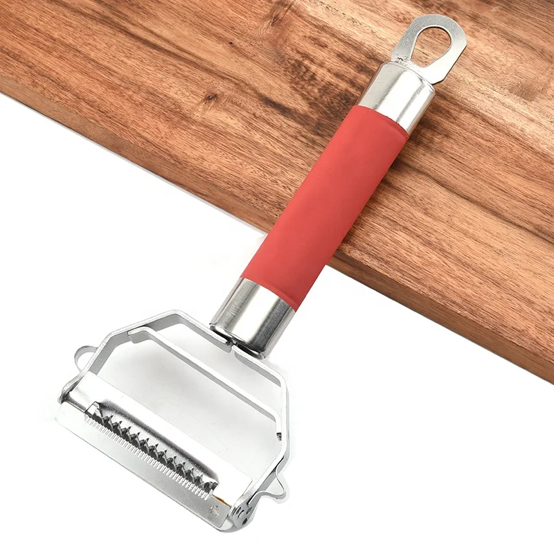 Высококачественная многофункциональная портативная Овощечистка из нержавеющей стали для фруктов кухонные аксессуары слайсер картофеля и моркови