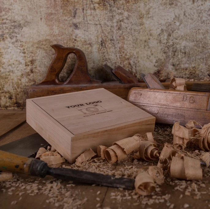 wooden photo packaging box ,wooden USB gift box for wedding