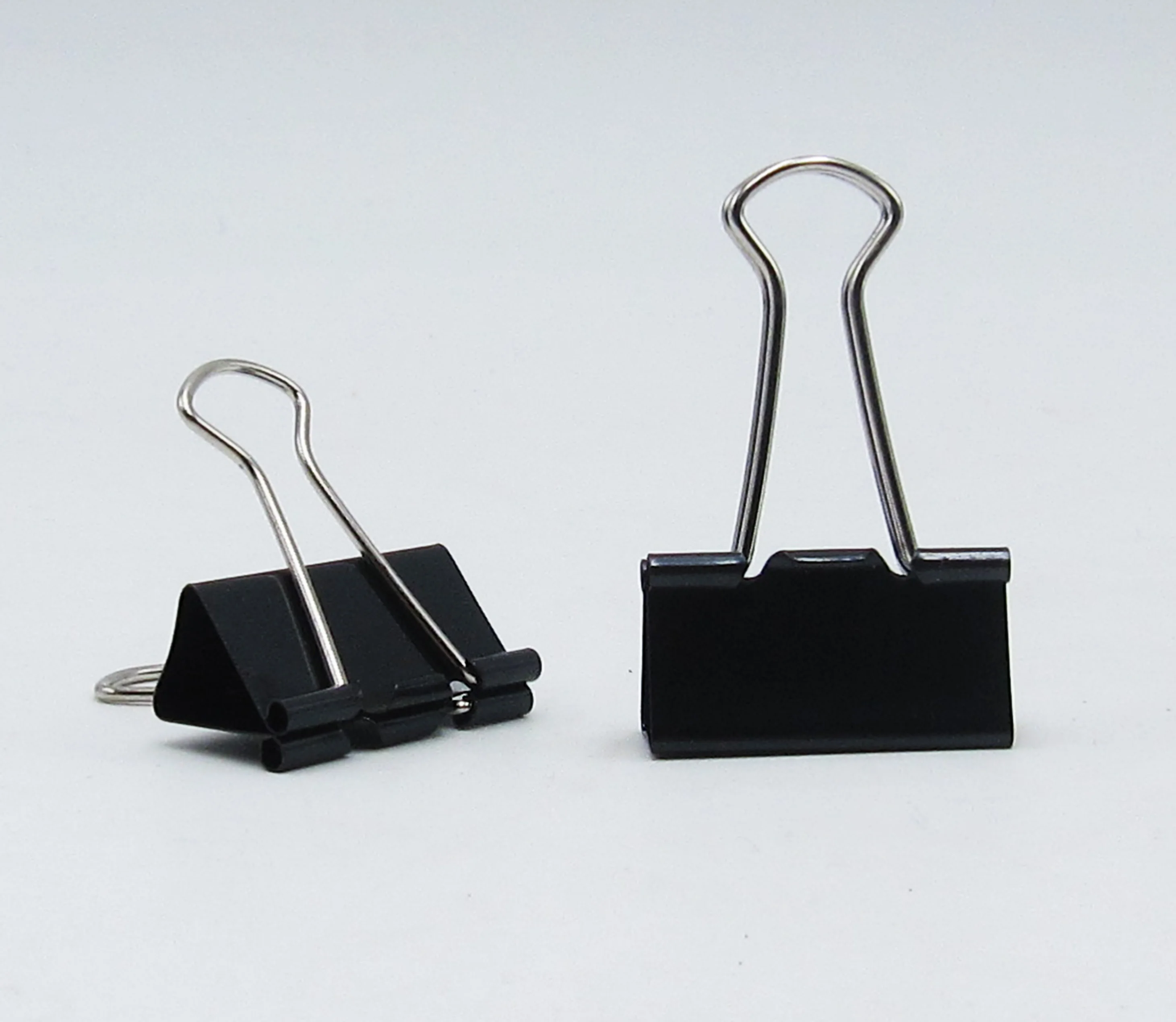 Black Long Tail Clip Steel Binder Notes Letter Paper Clip Holder School Office Metal Binder Clips 32MM