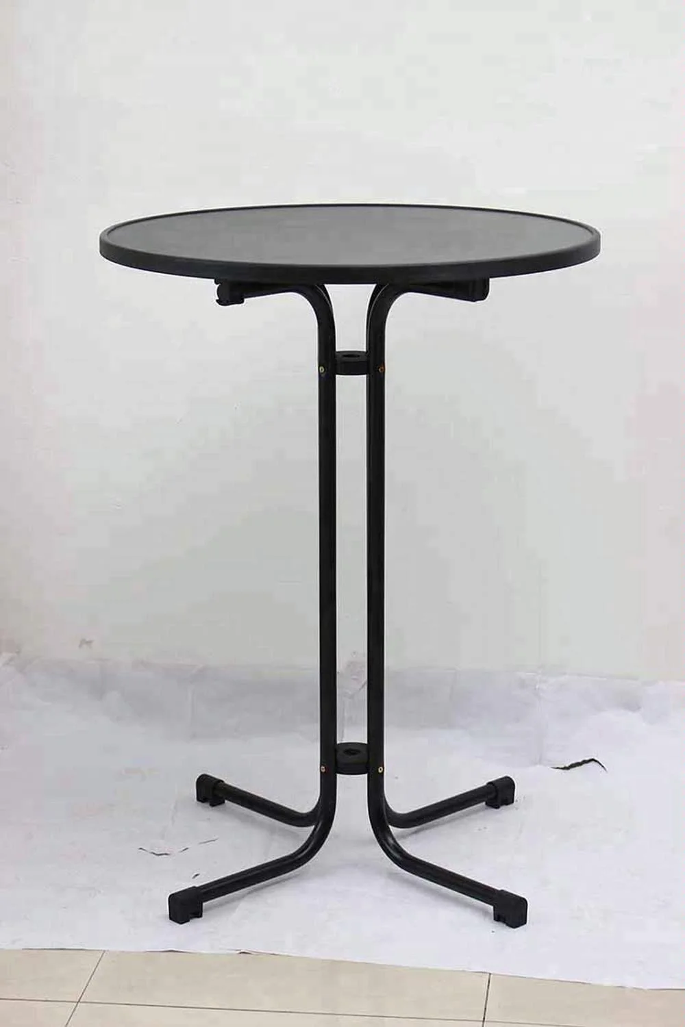factory direct vintage style stainless steel bar cocktail table