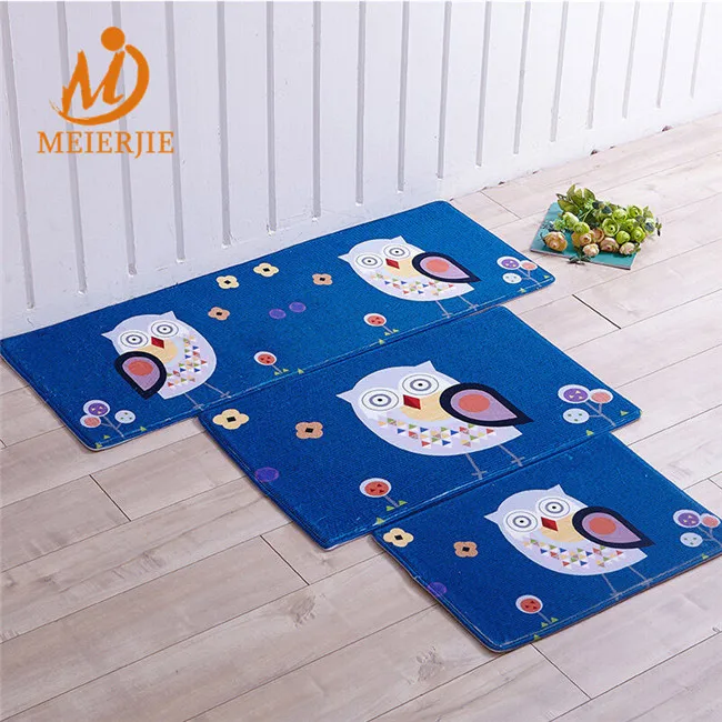 door mat with pvc backing,waterproof bath mat PVC anti fatigue kitchen mat