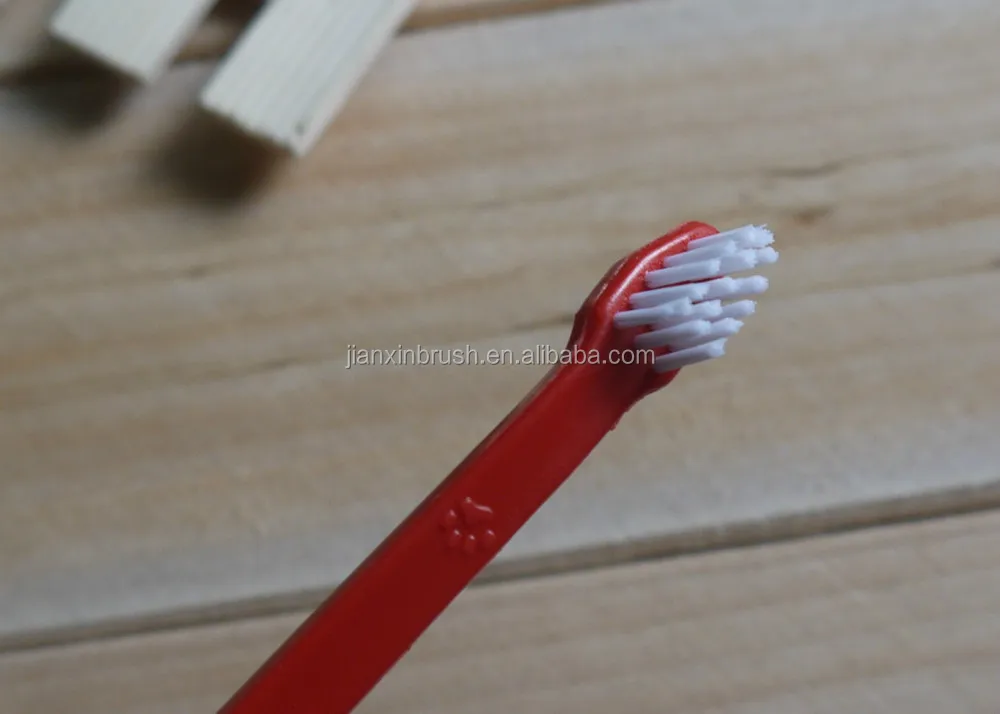 Long handle And Finger Pet Dog Cat Animal Puppy Poodle Oral Mouth Tooth Cleaning Brush set