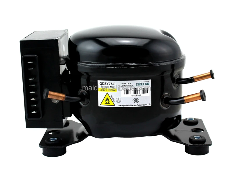 12v compressor fridge DC compressor QDZY75G R600a 56W