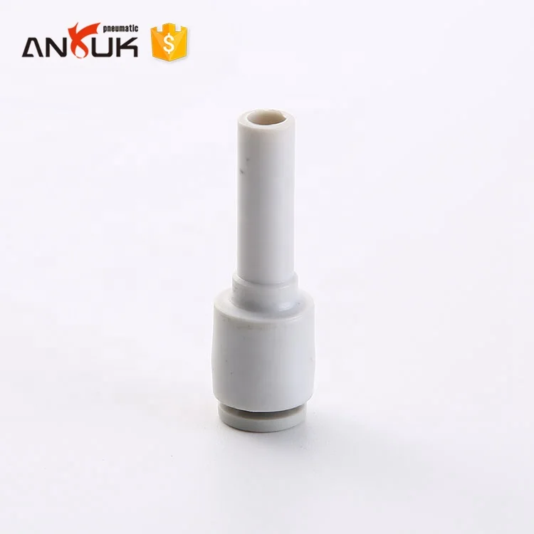 ANRUK SMC one touch pneumatic plastic air tube connector straight union coupling fitting