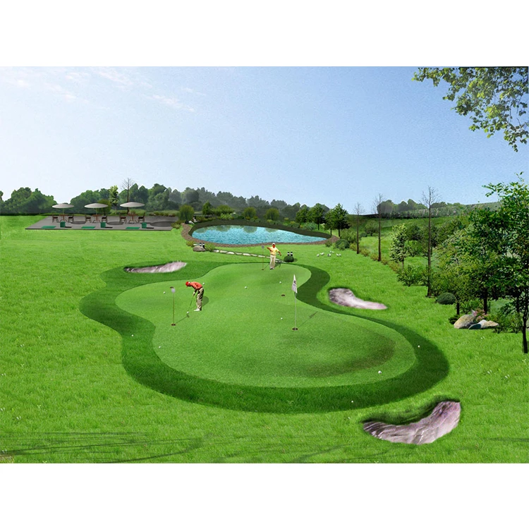 
Manufacturer directly supply high-grade diy mini golf artificial lawn in China 