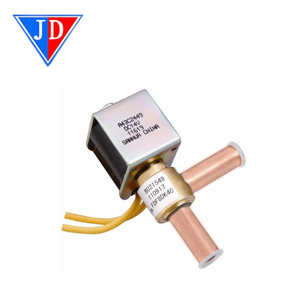 normally closed directly operated FDF2A94 solenoid valve for refrigerant control of various devices