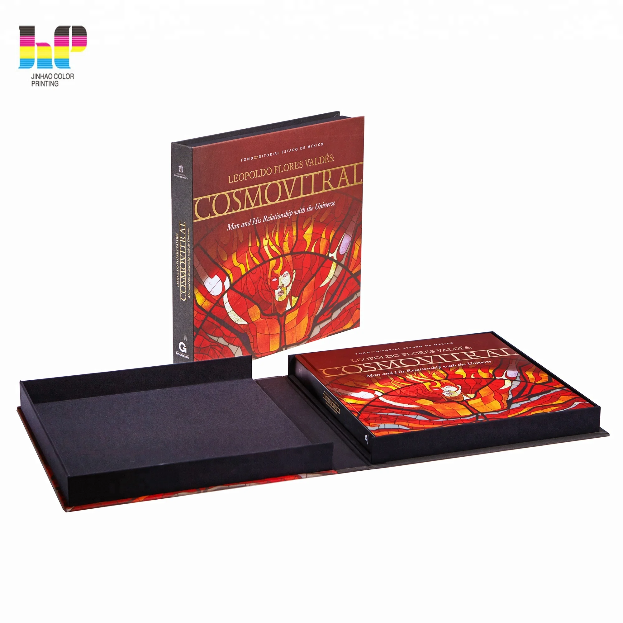 Good quality custom hardcover coffee table album catalog book printing