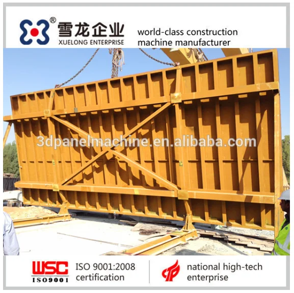 
Precast concrete cement panel steel pallet making machine 