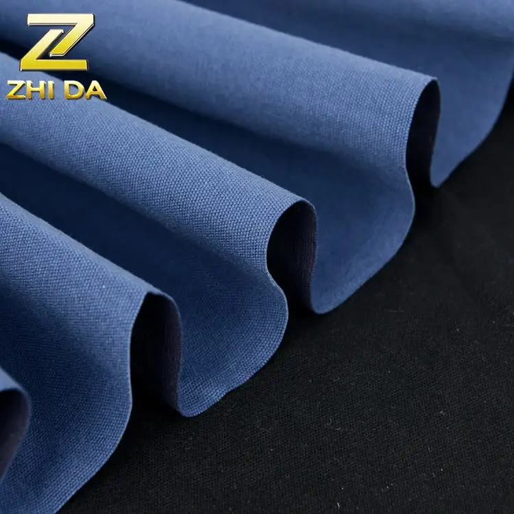 Fabric price per yard 8 oz 100 cotton pu coated  fabric