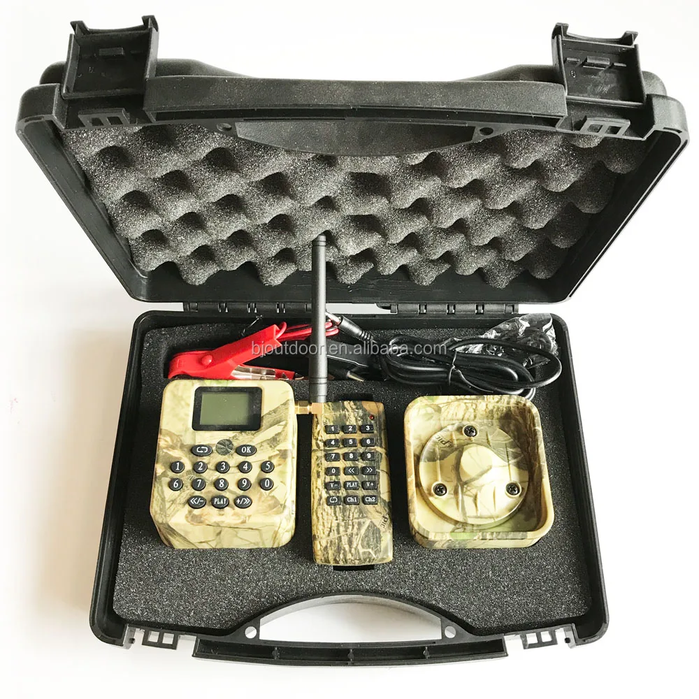 Mp3 hunting bird caller with timer and remote duck hunting caller hunting electronic bird caller from BJ Outdoor