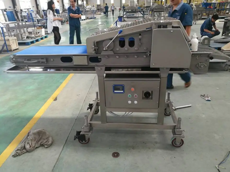 
Chicken meat flatten machine 
