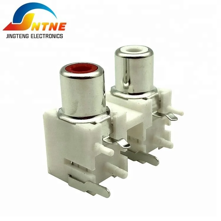 2 pin профессиональный высокое качество rca jack серии RCA-216 разъем