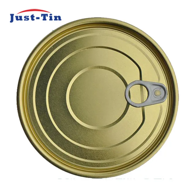 Y307 83.3mm 2014 tinplate easy open end/lid/can lids for sale